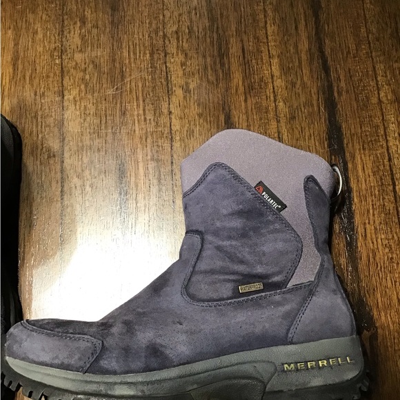Womens Merrell winter Suede Boos - Picture 2 of 5